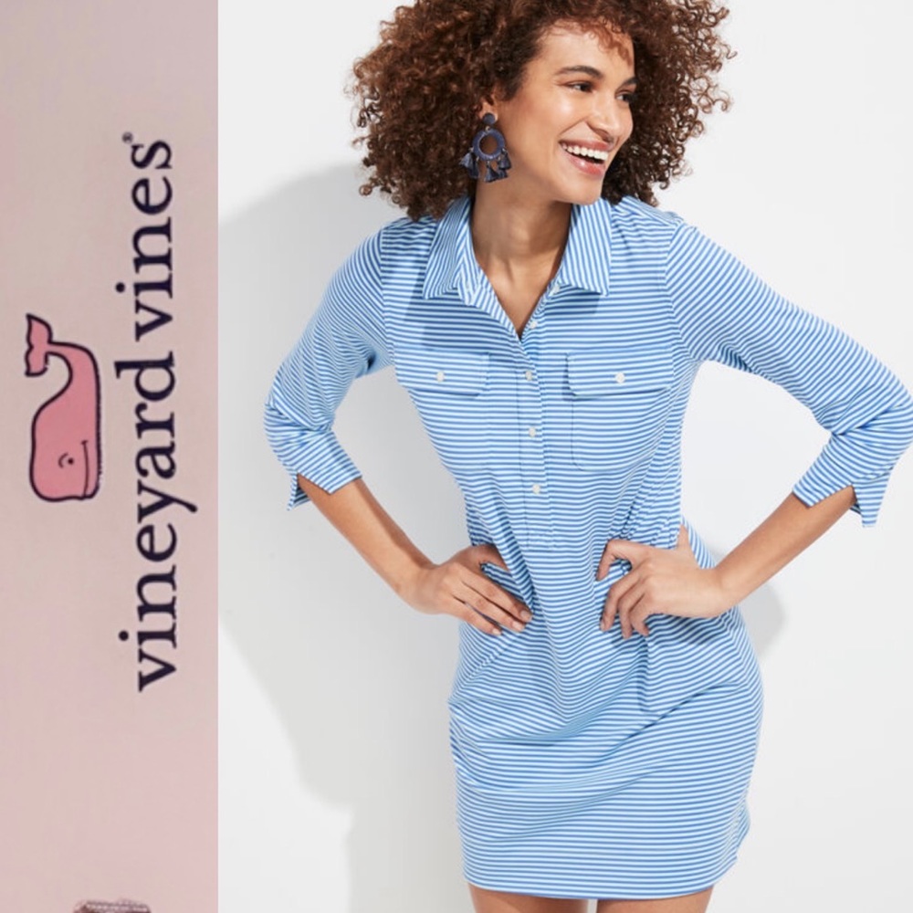 Vineyard Vines Shirt Dress